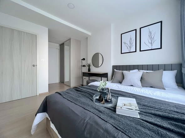 picture ✨ #OL2307_349✨ 𝗙𝗼𝗿 𝗥𝗲𝗻𝘁 2️⃣5️⃣k.🔥🔥 #Near MRT Lat Phrao ✨#Vacant room Condo Chewathai Hallmark Lat Phrao Chokchai 4 Phase 2 - 4/15