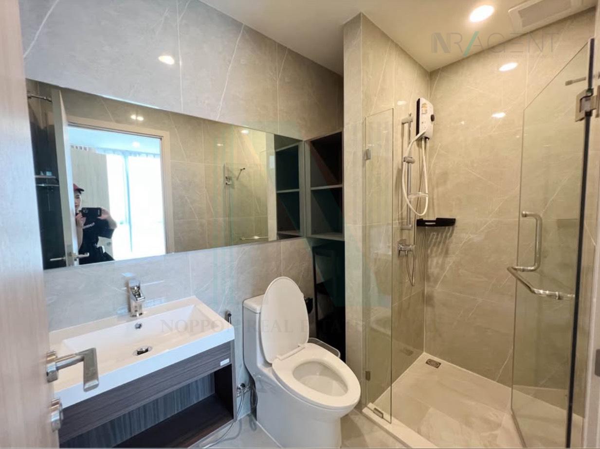 รูป ให้เช่าคอนโด นิว ดิสทริค อาร์ 9 อาคาร 9 ชั้น 12 1 ห้องนอน ขนาด 27 ตรม ใกล้ MRT พระราม 9 - รูปที่ 5/8