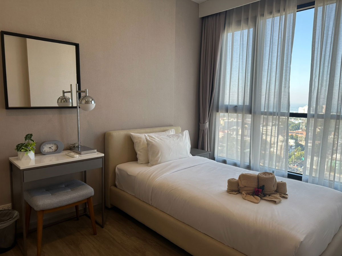 picture Prime Location in Sriracha : Keen condo : 2Bed 2 Bath 63 sq m 21st floor (sea view) : opposite Robinson - 18/27