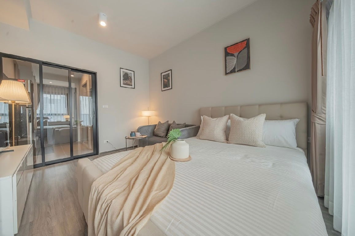 รูป ✅ให้เช่า✅คอนโด ไอดีโอ รามคำแหง-ลำสาลี สเตชั่น ห้องสวย พร้อมอยู่ค่า - รูปที่ 5/8