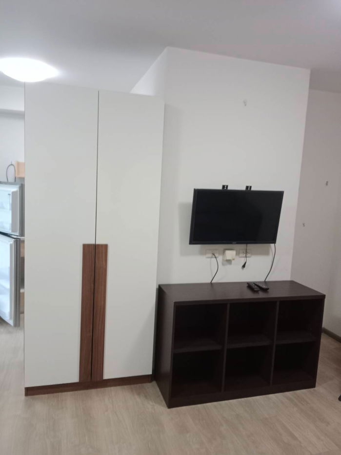 รูป ให้เช่าเดอะ พอยต์ คอนโด รังสิต คลอง 6 ตึก B ชั้น 2 ขนาด 26 ตร.ม. เฟอร์ครบ พร้อมอยู่ (TR1210) - รูปที่ 3/7