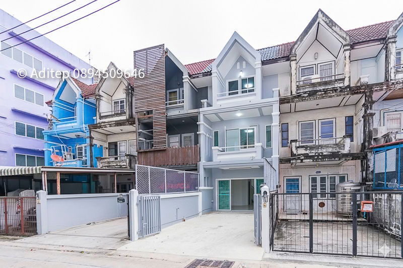 picture Townhome for sale in Nam Daeng-Bang Phli 14, completely renovated, beautiful like a new home, near MRT Sri Dan, 3 Fl, 23 sq m, 3 bedrooms, 3 bathrooms - 3/26