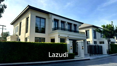 บ้านเดี่ยว ชลบุรี : 4 ห้องนอน 5 ห้องน้ำ 320 ตรม อาร์เคด บาย พัทธา