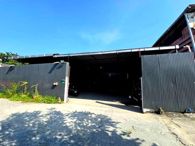 เช่าโรงงาน ถนนพุทธมณฑล สาย 2 : ให้เช่าโกดัง ใกล้สาย2กับสาย3 ซอยนครลุง8 ขนาด450 ตรม. พร้อมออฟฟิศ ห้องพักคนงาน