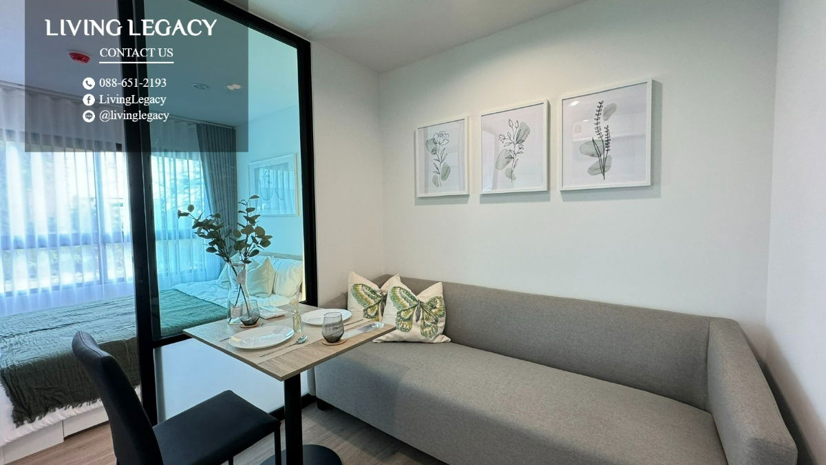 picture T6FN4V1 Condo For Rent ICondo Active Phatthanakan 24.37 Sq.M. Floor 3 line id : @livinglegacy - 4/10