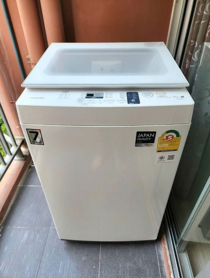 picture For rent: Plum Park, Bangkok University, Phase 3, 2nd floor, Building C 🏊 Pool view** Beautiful room, cool breeze 🎉 - 6/9