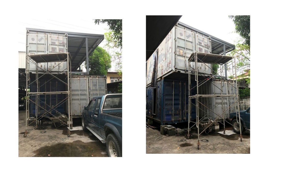 รูป ให้เช่าที่ดิน 40ตรว มี ตู้คอนเทนเนอร์ 2 ตู้ แบ่งเป็นห้องด้านในเป็นสัดส่วน  ทำเลเหมาะค้าขาย - รูปที่ 2/3