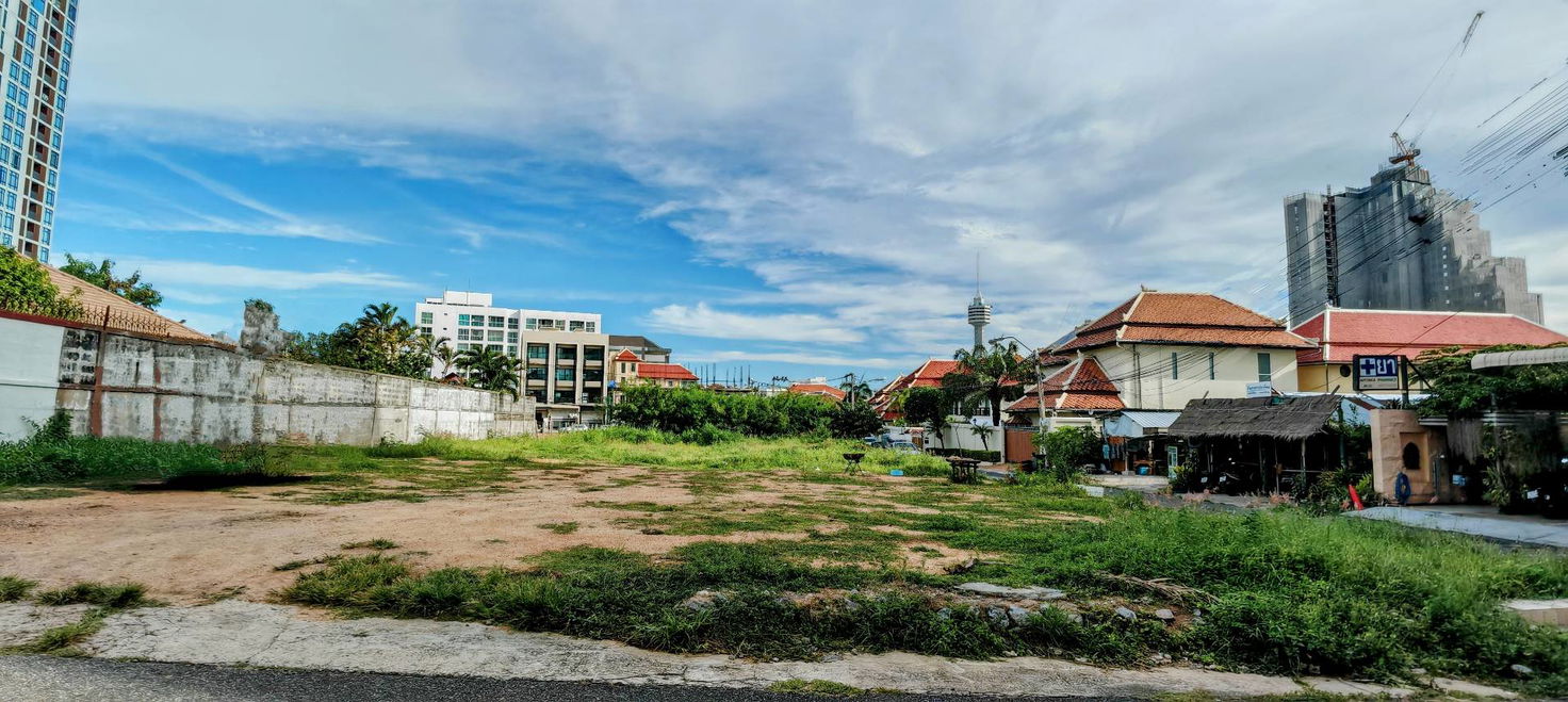 รูป ขายที่ดิน แปลงมุมทำเลทอง พระตำหนัก พัทยา - รูปที่ 5/7