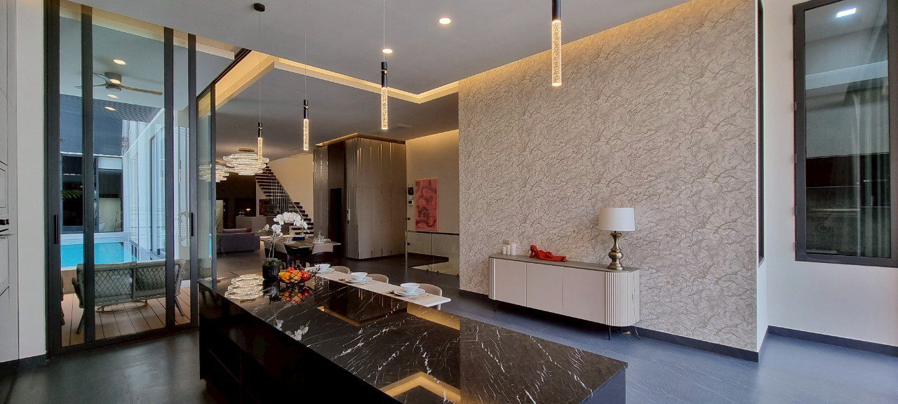 รูป วิลล่าพูลวิลล่าสุดหรูหรา 6 ห้องนอนบนเขาพระตำหนัก - รูปที่ 5/28