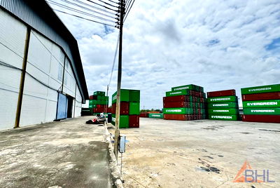 ที่ดิน นิคมปิ่นทอง : ขายถูกมาก ที่ดิน 23-1-46 ไร่ พร้อมโกดัง พร้อมใช้งาน การเดินทางสะดวก อ.ศรีราชา ชลบุรี