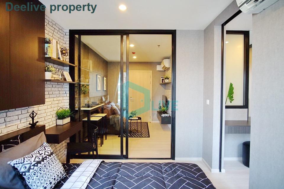 picture DL006930 Condo for rent, Life Asoke - Rama 9 near MRT พระราม 9, ready to move in, call urgently 0638692663 LineID @655ebbvc - 3/8