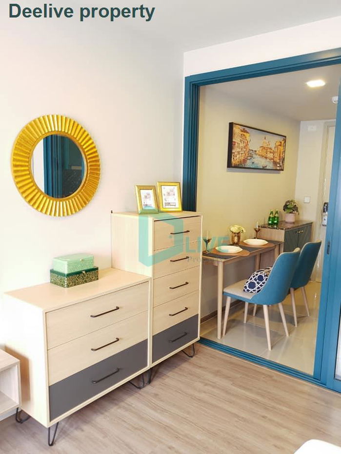 picture DL001224 Condo for rent, The Base Sukhumvit 50 near BTS On Nut, ready to move in, call urgently 0638692663 LineID @534wlwof - 4/8