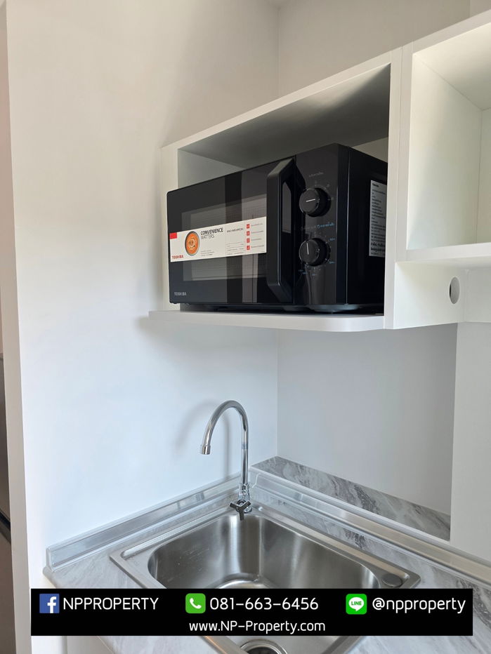 รูป 💥 คอนโดเอิร์นอมตะนคร ตึก A1 ชั้น 5  💸 ราคาเช่าเพียง 6,500 บาท/เดือน  ✨ ห้องสวย พร้อมอยู่ทันที - รูปที่ 13/14