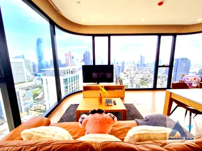 คอนโดให้เช่า : 🔼🔽 AccomA 📩  2 BR Condominium @Ashton Chula Silom (AA41617)