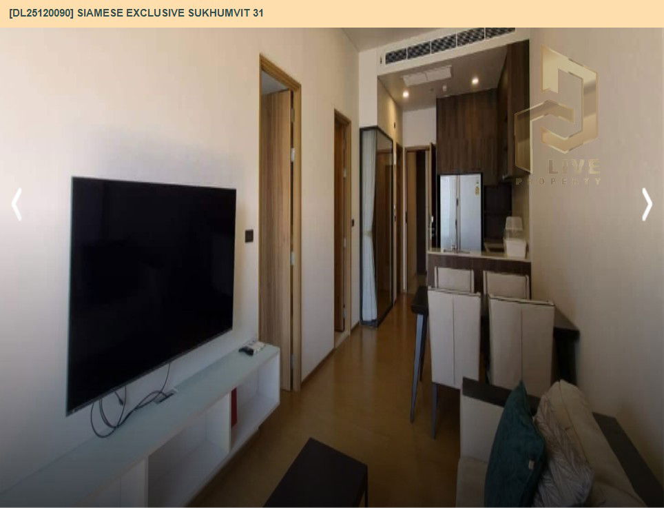 picture DL25120090 Condo for rent, Siamese Exclusive Sukhumvit 31 near BTS Phrom Phong, ready to move in, call urgently 0638692663 LineID @534wlwof - 14/14