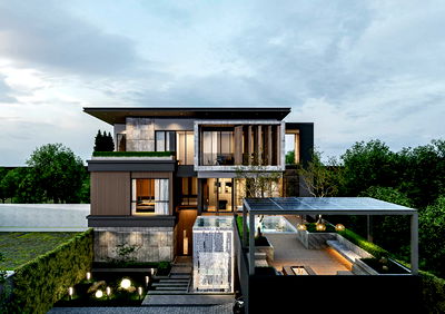 บ้านเดี่ยว ถนนห้วยใหญ่ : ขายวิลล่าฮาร์โมนี่ฮิลล์ พัทยา