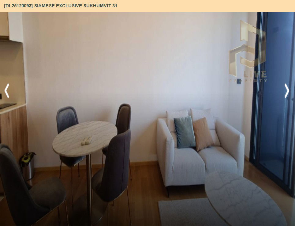 รูป DL25120093 ให้เช่าคอนโด ไซมิส เอ็กซ์คลูซีฟ สุขุมวิท 31 (Siamese Exclusive Sukhumvit 31) ใกล้ BTS พร้อมพงษ์ พร้อมเข้าอยู่ โทรด่วน 0638692663 LineID @897iyzll - รูปที่ 12/14