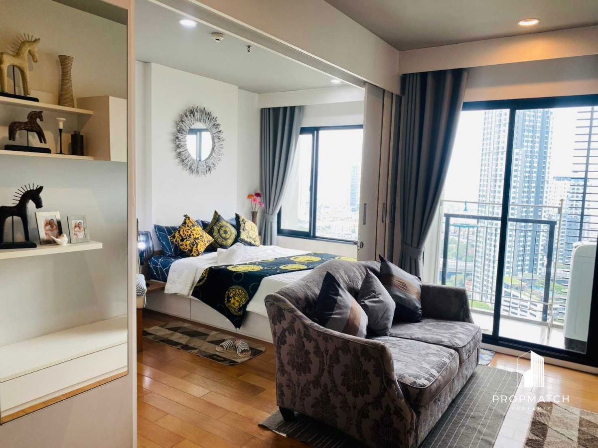 รูป PM027119✨Flash Deal ✨ Blocs 77 (1Bed 1Bath 40.24SQM.) พร้อมอยู่ ! เพียง 18,000 บาทต่อเดือน Tel.0981315848 @propmatch - รูปที่ 4/24