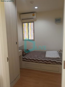 DL101721 Condo for rent, Lumpini Ville Ramkhamhaeng 60/2 near รถไฟฟ้า สายสีส้ม, ready to move in, call urgently 0638692663 LineID @655ebbvc