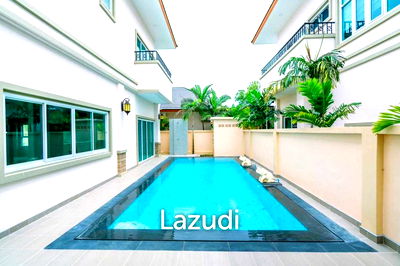 บ้านเดี่ยว ชลบุรี : 4 ห้องนอน 4 ห้องน้ำ 160 ตรม บ้านดุสิต การ์เด้น 6