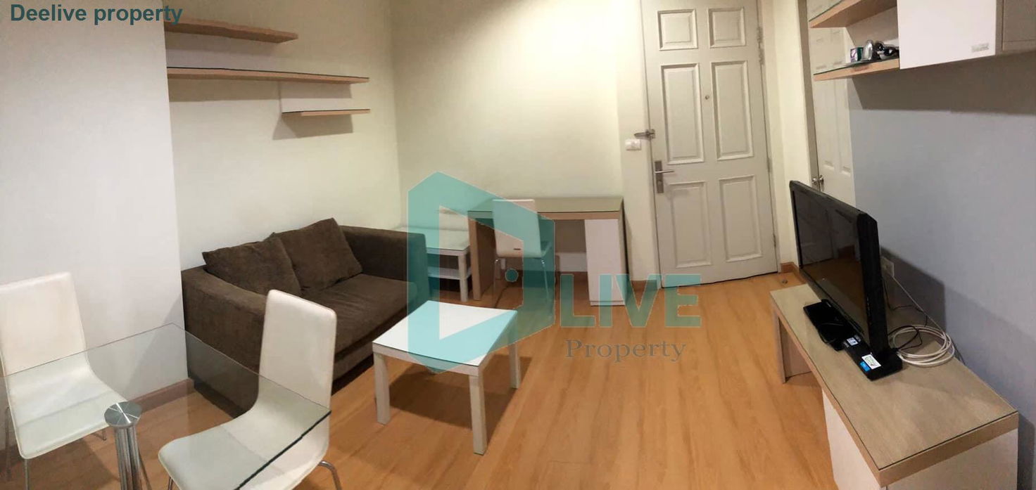 picture DL100127 Condo for rent, Life @ Ratchada - Suthisan near MRT สุทธิสาร, ready to move in, call urgently 0638692663 LineID @534wlwof - 3/8