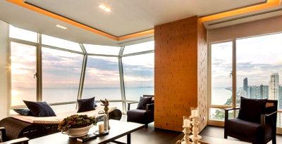 ขายคอนโด : Reflection Jomtien Luxury 1-Bedroom Condo