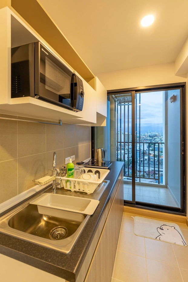 รูป code : E68 ให้เช่าคอนโด ศุภาลัย ลอฟท์ ประชาธิปก–วงเวียนใหญ่ (Supalai Loft Prachathipok–Wongwian Yai) - รูปที่ 7/9