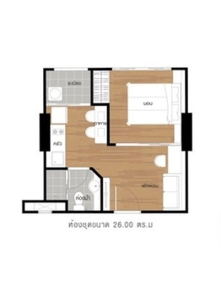 รูป ให้เช่า คอนโด ลุมพินี วิลล์ ลาซาล - แบริ่ง BTS แบริ่ง BTS Bearing 2.7 กม. - รูปที่ 9/20