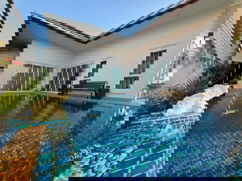 ขายพูลวิลล่าสไตล์โมเดิร์นในนาจอมเทียน