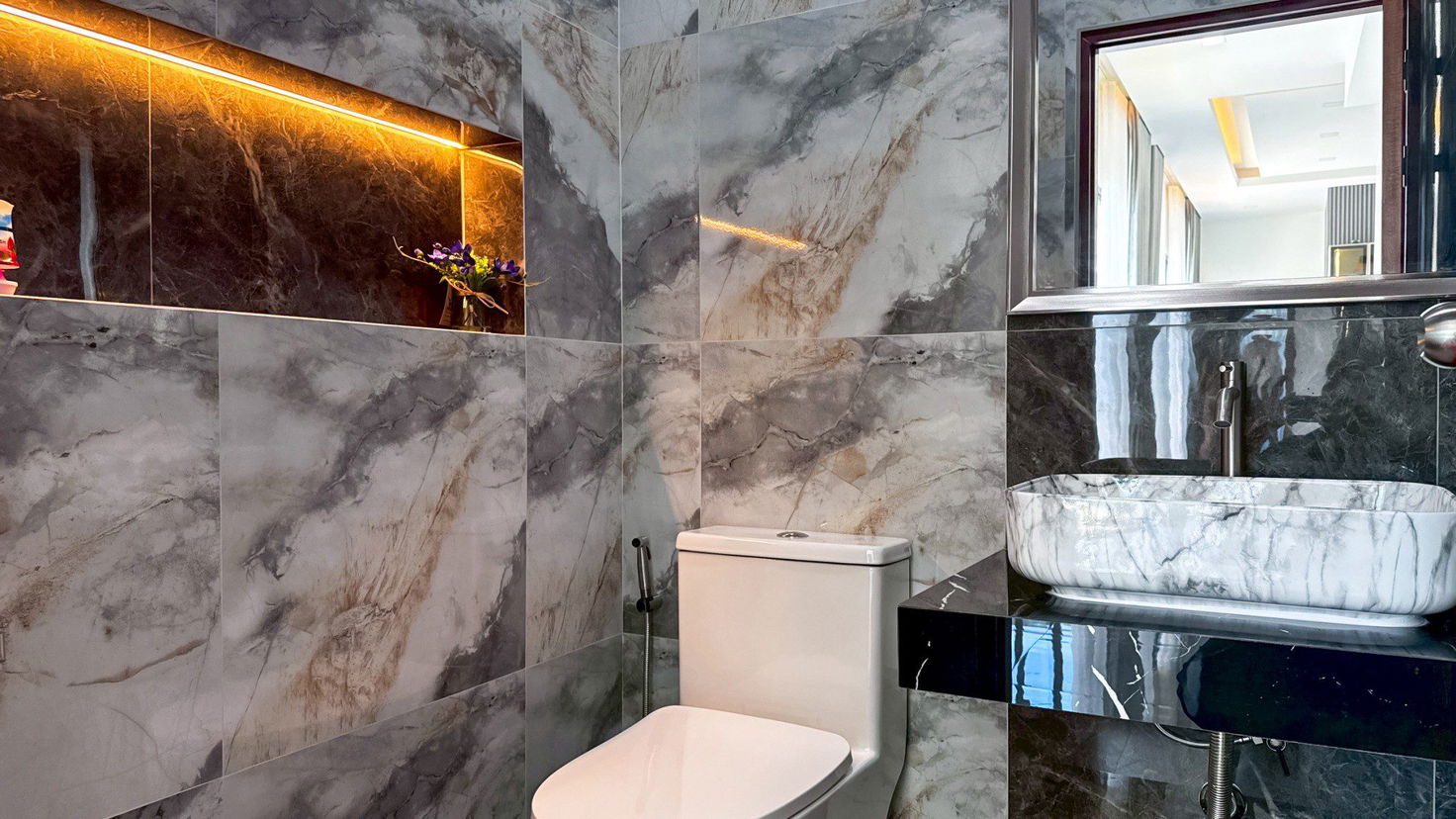 picture New Pool Villa Near Bang Saray Beach & Mountain Views - 15/17