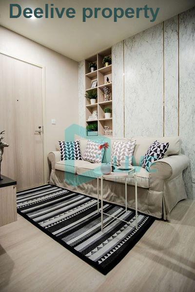 picture DL004677 Condo for rent, Life Asoke - Rama 9 near MRT พระราม 9, ready to move in, call urgently 0638692663 LineID @655ebbvc - 2/9