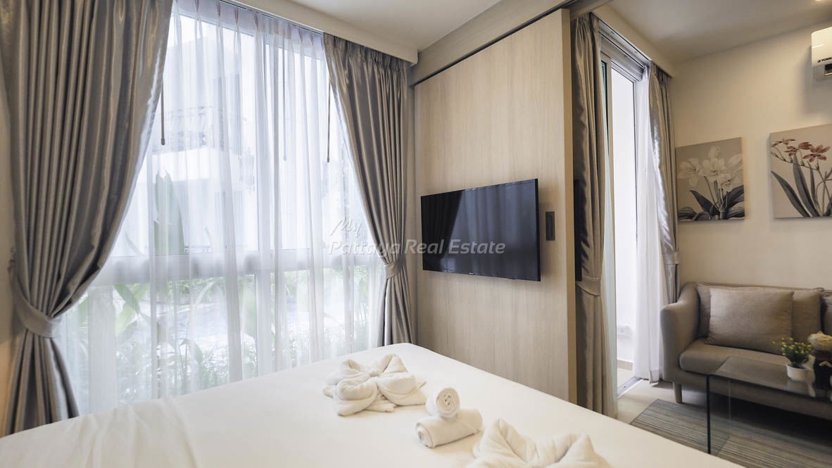 รูป 🛏️ 1 ห้องนอน - 🛁 1 ห้องน้ำ - 🏙️ Pool Views - 🇹🇭 ชื่อไทย - 🏢 Harmonia City Garden Pattaya - รหัส: HMN07 - รูปที่ 10/13