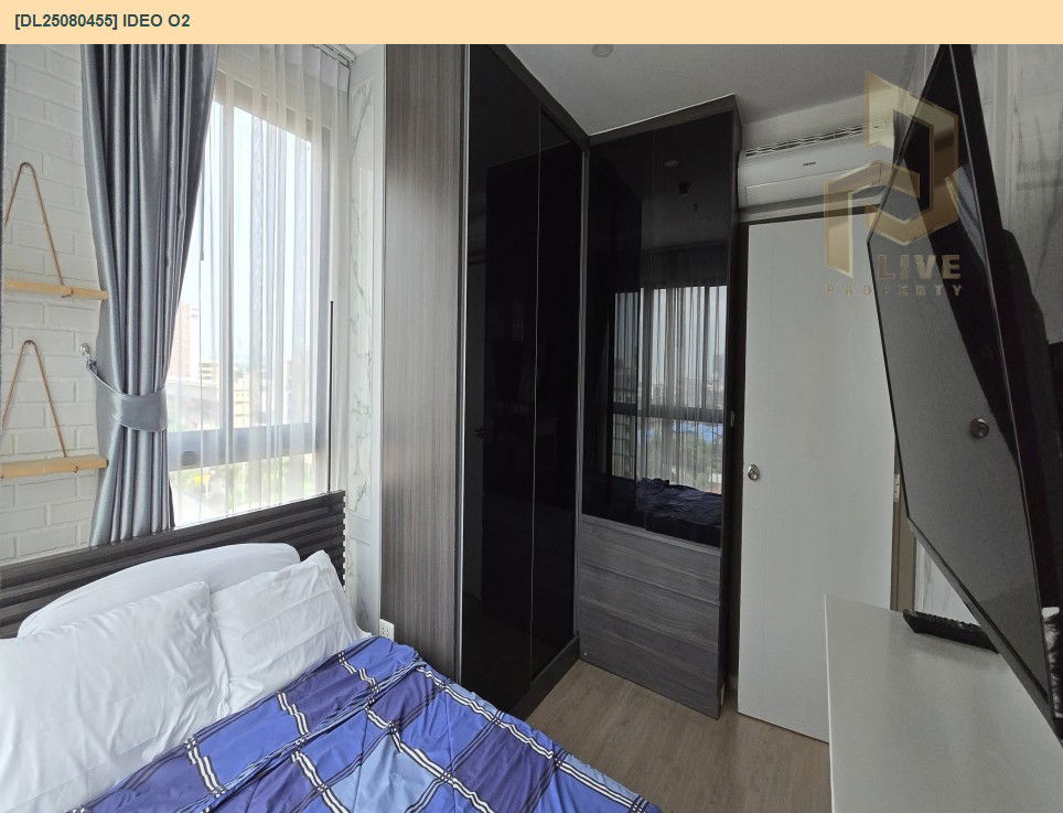 รูป DL25080455 ให้เช่าคอนโด ไอดีโอ โอทู (IDEO O2) ใกล้ BTS บางนา พร้อมเข้าอยู่ โทรด่วน 0638692663 LineID @897iyzll - รูปที่ 8/16
