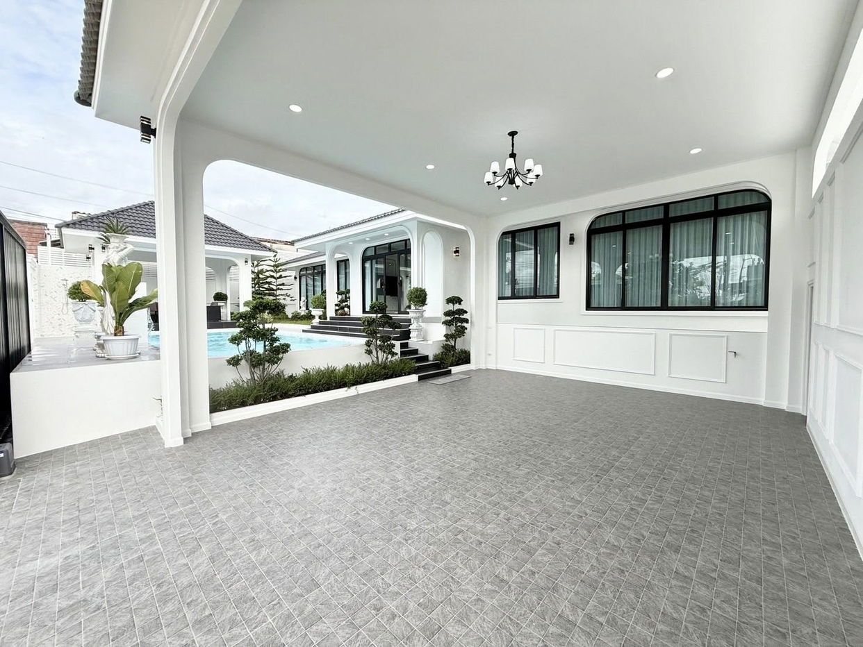 รูป ขายพูลวิลล่าชั้นเดียวสไตล์โมเดิร์นคลาสสิก – ห้วยใหญ่ พัทยา - รูปที่ 19/20