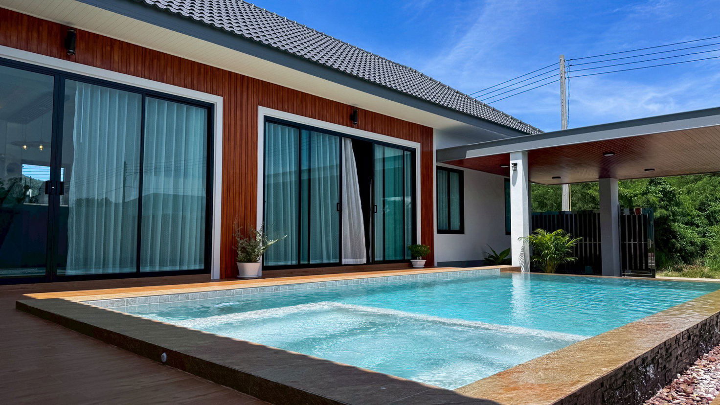 picture New Pool Villa Near Bang Saray Beach & Mountain Views - 2/17