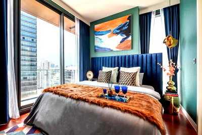 Condos for rent : 🔺 For Rent Condo KHUN BY YOO INSPIRED BY STARCK Building 1, Floor 18,2 bed room, Room size 82.00 sqm