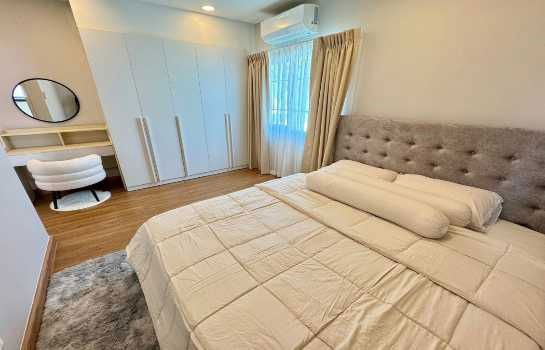 picture Luxury detached house for rent, 3 bedrooms, Centro Bangna Village, near Mega Bangna, only 10 minutes, 2 floors, 52 sq m, ready to move in. - 10/12