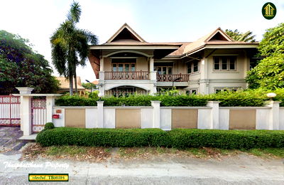 บ้านเดี่ยว เขตทวีวัฒนา : ขายด่วนบ้านสร้างเอง หลังใหญ่ 245 ตารางวา ใกล้สำนักงานเขตทวีวัฒนา 