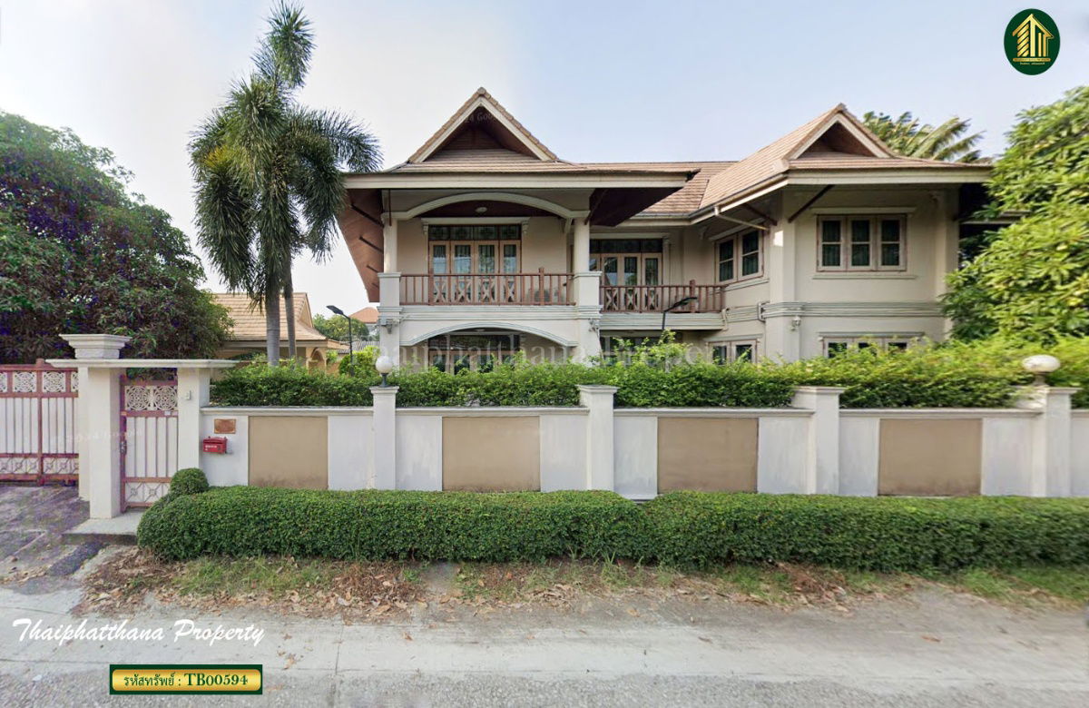 รูป ขายด่วนบ้านสร้างเอง หลังใหญ่ 245 ตารางวา ใกล้สำนักงานเขตทวีวัฒนา  - รูปที่ 1/9