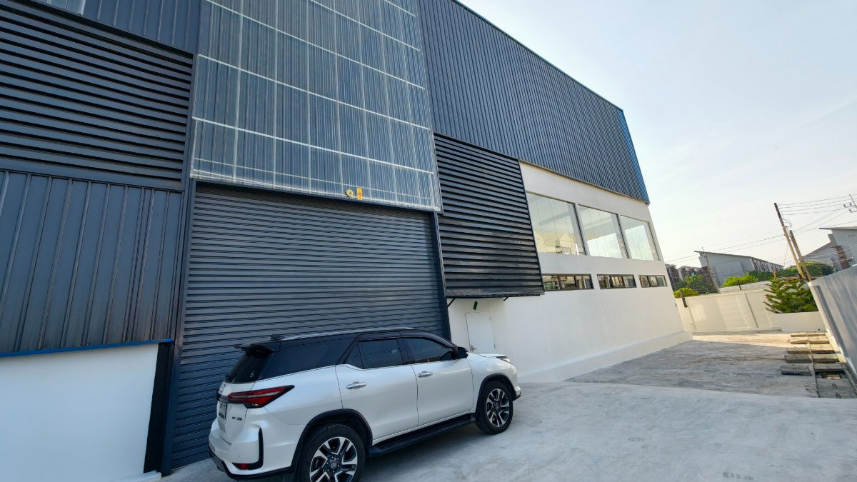 รูป ให้เช่าโกดัง บางพลับ 3 ชัยพฤกษ์-ราชพฤกษ์ ขนาด 2 ไร่ พื้นที่ใช้สอยเต็มพื้นที่ 3600 ตรม. ขนาดพื้นที่ใช้สอยตัวโกดัง 2200 ตรม พร้อมบ้านพักคนงาน 11 ห้อง - รูปที่ 5/28