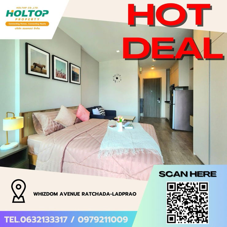 picture #Z3445💥 021268 🔥Condo for rent: Whizdom Avenue Ratchada-Ladprao - 1/6