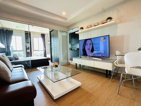 🎉 ให้เช่า พาร์ค เอ็กซ์โซ เกษตร-นวมินทร์ 1ห้องนอน ชั้น7 อาคารA ใกล้ Chocolate Ville