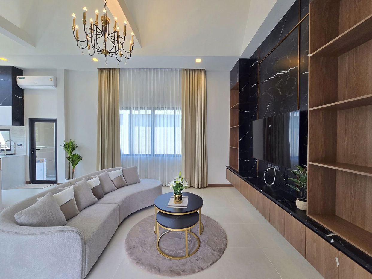 รูป ขายวิลล่าสไตล์นอร์ดิกพูลวิลล่าในพัทยาตะวันออก - รูปที่ 5/14