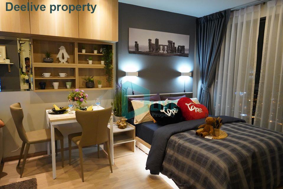 picture DL003334 Condo for rent, IDEO O2 near BTS Bang Na, ready to move in, call urgently 0638692663 LineID @534wlwof - 1/8