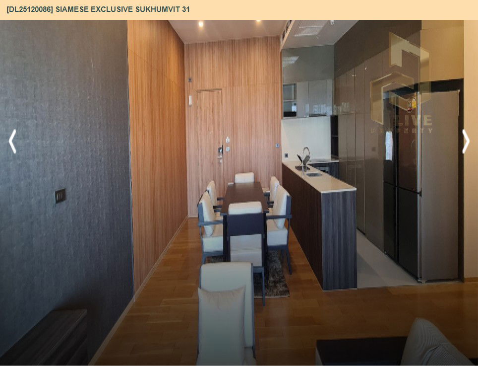 picture DL25120086 Condo for rent, Siamese Exclusive Sukhumvit 31 near BTS Phrom Phong, ready to move in, call urgently 0638692663 LineID @655ebbvc - 4/11