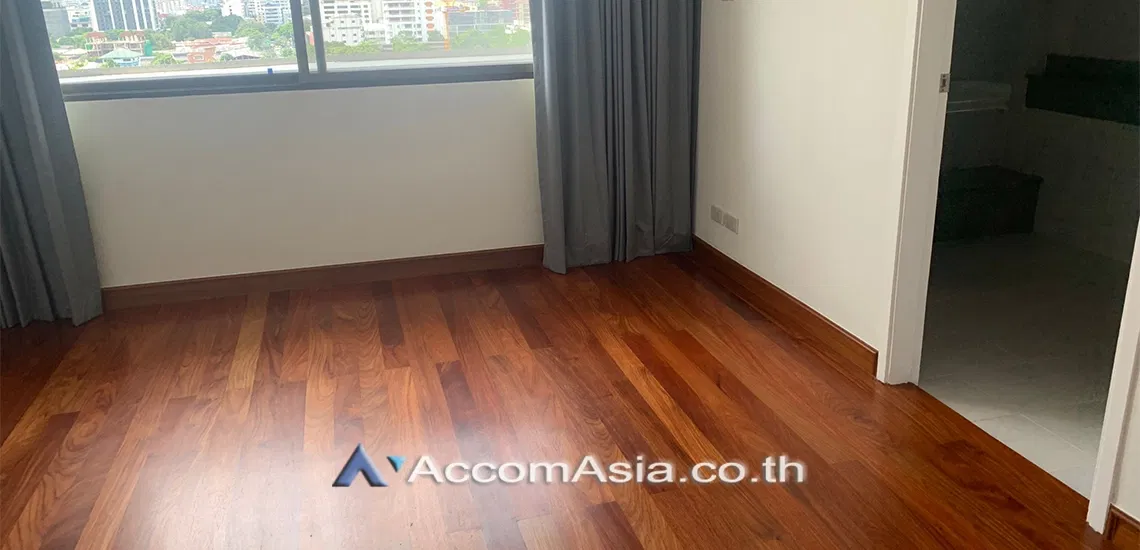 รูป 🔼🔽 AccomA 📩 Bright condo with city views and clean wooden floors in Sathorn (AA30387) - รูปที่ 5/6