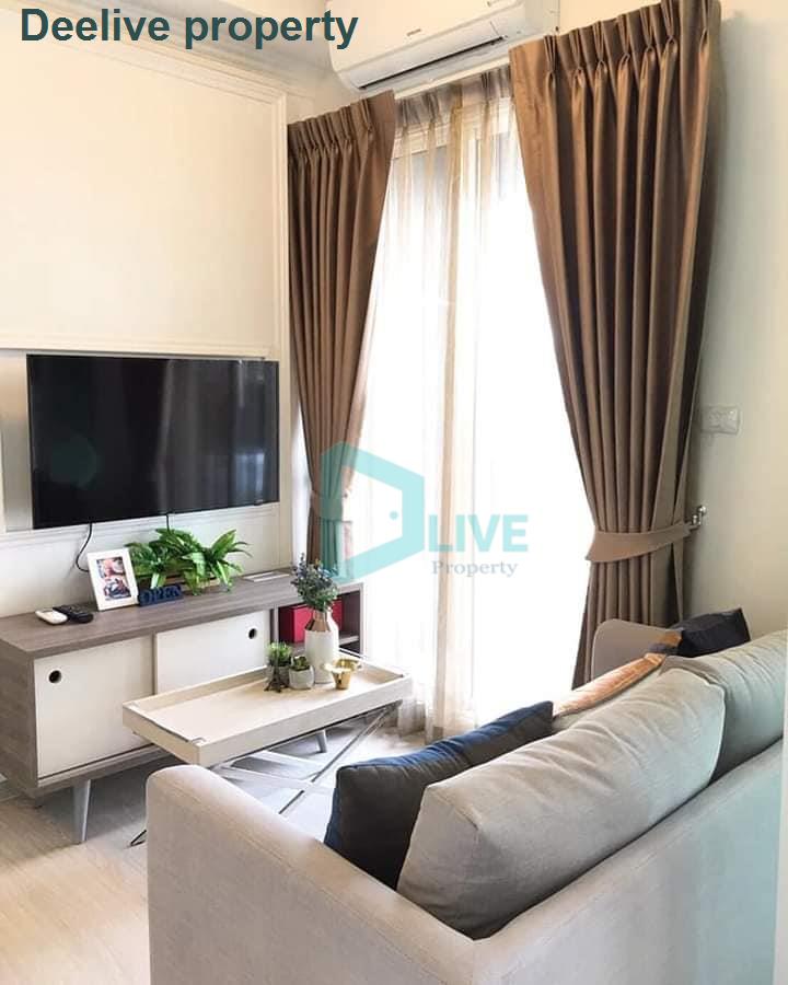 รูป DL100811 ให้เช่าคอนโด แชปเตอร์ วัน อีโค รัชดา - ห้วยขวาง (Chapter One Eco Ratchada - Huai Khwang ) ใกล้ MRT ห้วยขวาง พร้อมเข้าอยู่ โทรด่วน 0653619502 LineID @534wlwof - รูปที่ 1/9