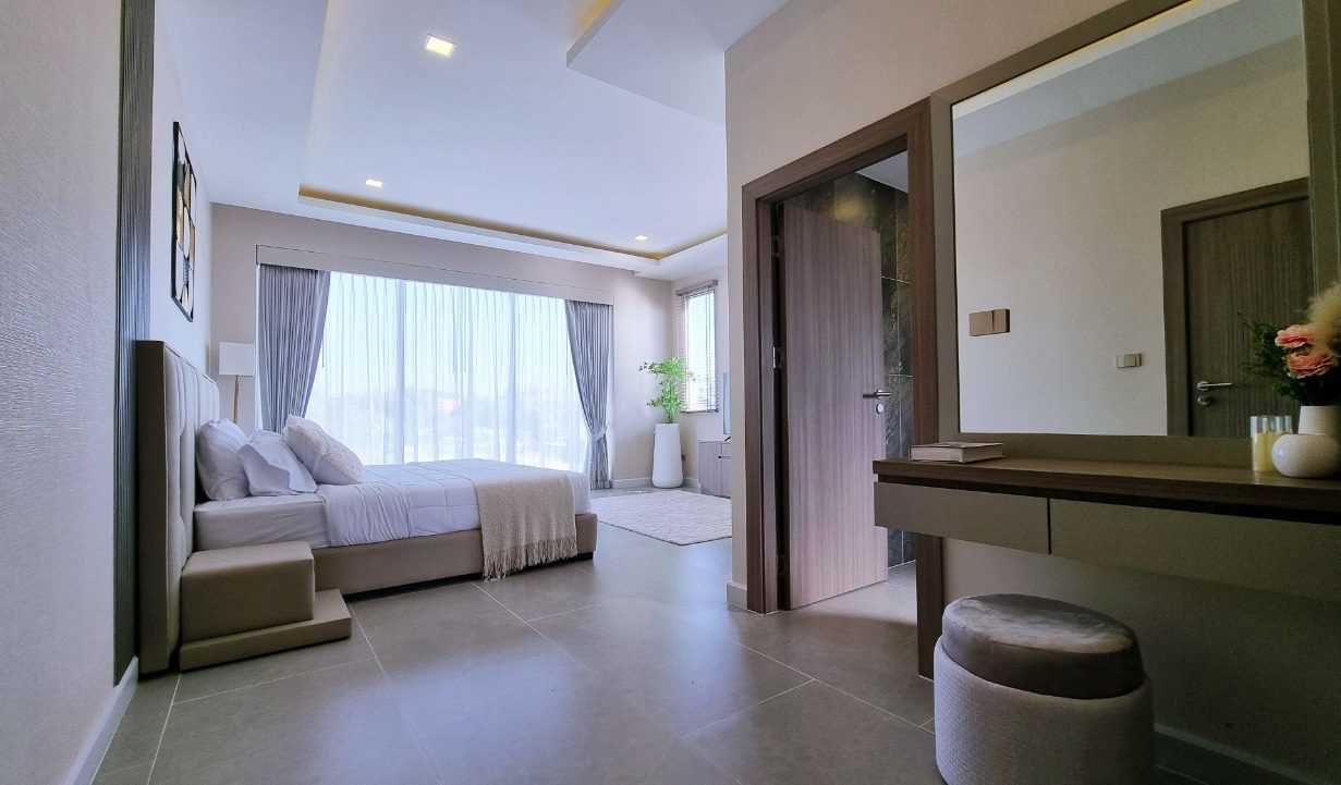 รูป ขายพูลวิลล่าหรูสไตล์โมเดิร์นในห้วยใหญ่ - รูปที่ 12/22