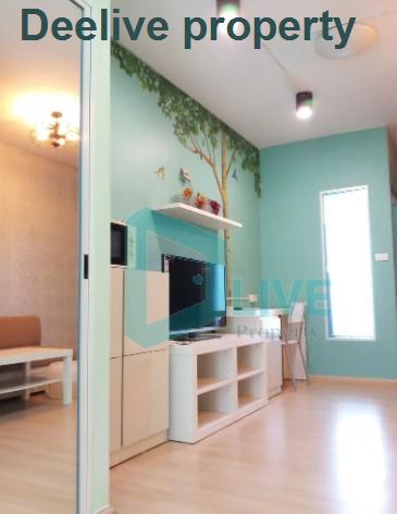 picture DL001724 Condo for rent, A Space Me Sukhumvit 77 near BTS On Nut, ready to move in, call urgently 0638692663 LineID @162cjixi - 3/8