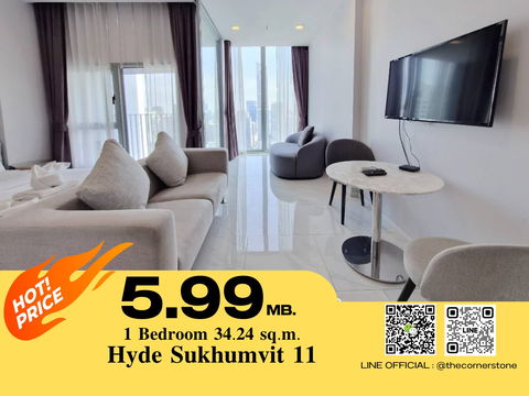 Condo for Sale " 𝐇𝐲𝐝𝐞 𝐒𝐮𝐤𝐡𝐮𝐦𝐯𝐢𝐭 𝟏𝟏 “ Studio Size 34.24 High Floor 